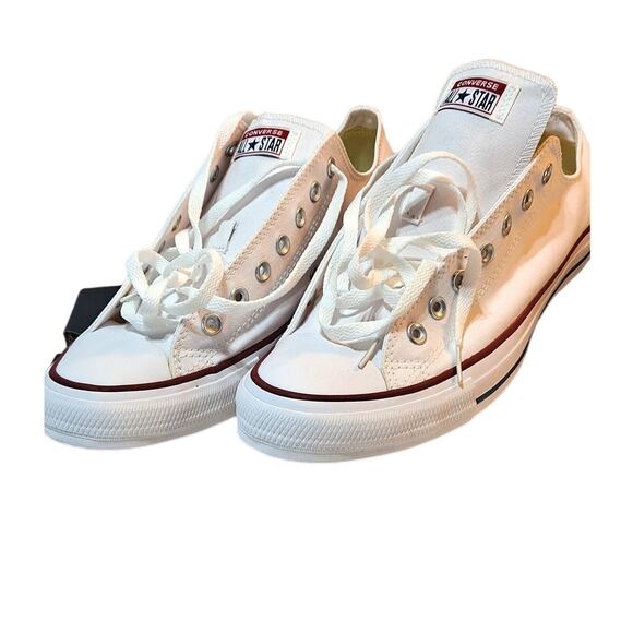 Converse White, Red Navy (Men's Size 12) NWT - Picture 1 of 8